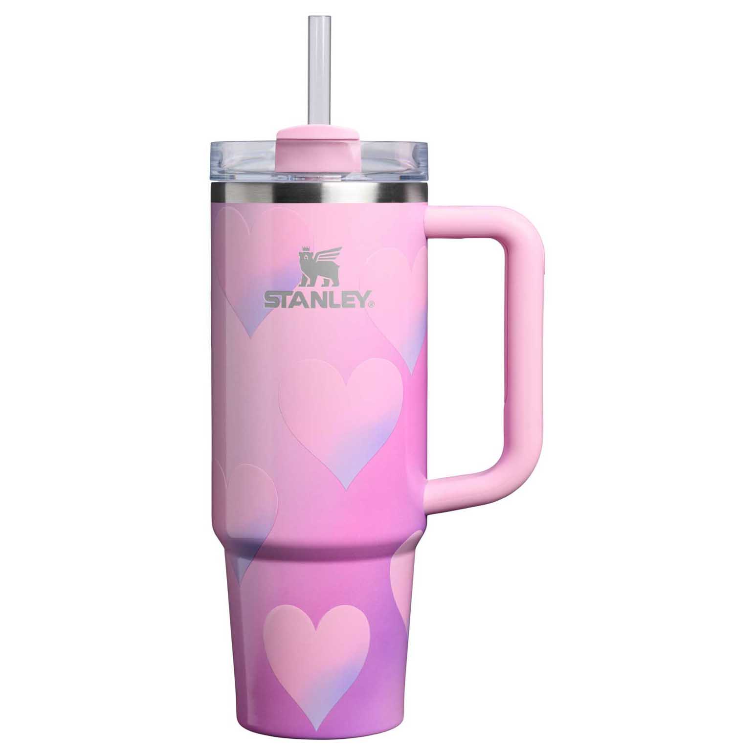 Stanley Valentine&rsquo;s Day Quencher H2.0 Flowstate&trade; Tumbler 30oz Pink Heart